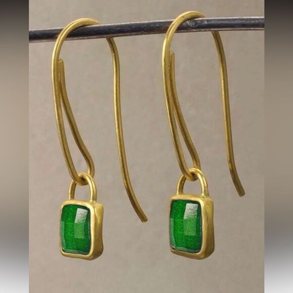 vintage style dangle Earrings A1464 - Picture 1 of 4